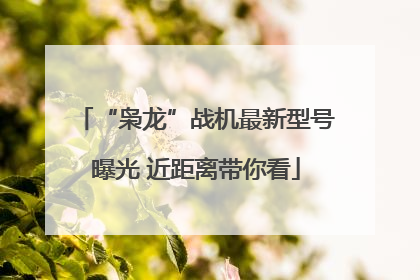 “枭龙”战机最新型号曝光 近距离带你看