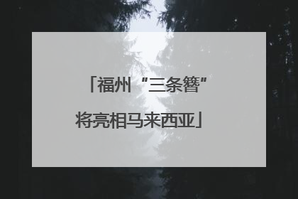 福州“三条簪”将亮相马来西亚