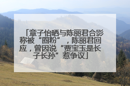 章子怡晒与陈丽君合影称被“圈粉”，陈丽君回应，曾因说“贾宝玉是长子长孙”惹争议