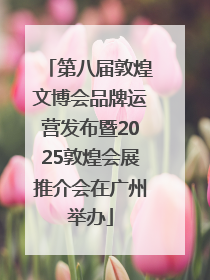 第八届敦煌文博会品牌运营发布暨2025敦煌会展推介会在广州举办