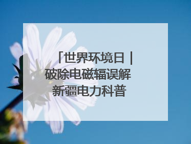 世界环境日｜破除电磁辐误解 新疆电力科普让居民安心