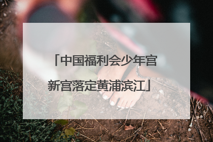 中国福利会少年宫新宫落定黄浦滨江