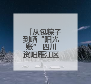 从包粽子到晒“阳光账” 四川资阳雁江区端午活动里的乡村治理答卷