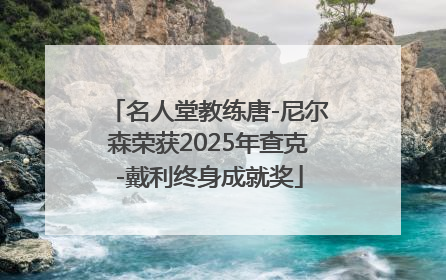 名人堂教练唐-尼尔森荣获2025年查克-戴利终身成就奖