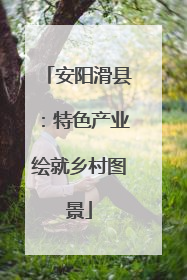 安阳滑县：特色产业绘就乡村图景