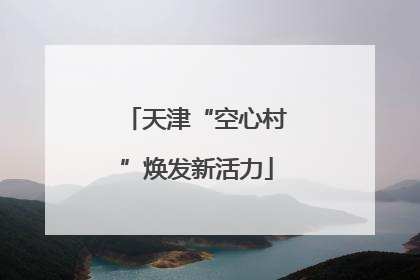 天津“空心村”焕发新活力