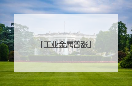 工业金属普涨