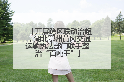 开展跨区联动治超，湖北鄂州黄冈交通运输执法部门联手整治“百吨王”