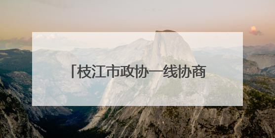 枝江市政协一线协商激发乡村文化新活力