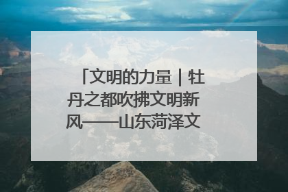 文明的力量｜牡丹之都吹拂文明新风——山东菏泽文明创建一线见闻