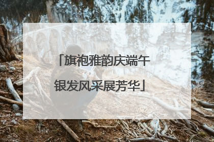 旗袍雅韵庆端午 银发风采展芳华