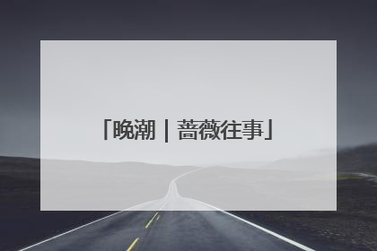晚潮｜蔷薇往事