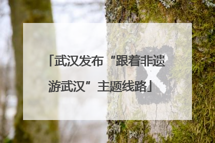 武汉发布“跟着非遗游武汉”主题线路
