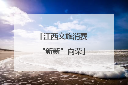 江西文旅消费“新新”向荣