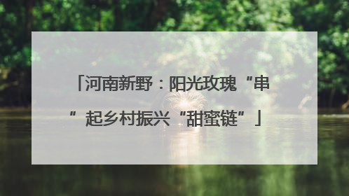 河南新野：阳光玫瑰“串”起乡村振兴“甜蜜链”