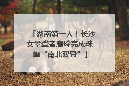 湖南第一人！长沙女攀登者唐玲完成珠峰“南北双登”