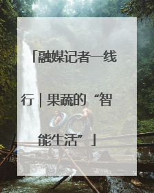 融媒记者一线行｜果蔬的“智能生活”
