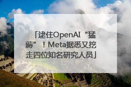 逮住OpenAI“猛薅”！Meta据悉又挖走四位知名研究人员