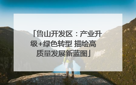 鲁山开发区：产业升级+绿色转型 描绘高质量发展新蓝图